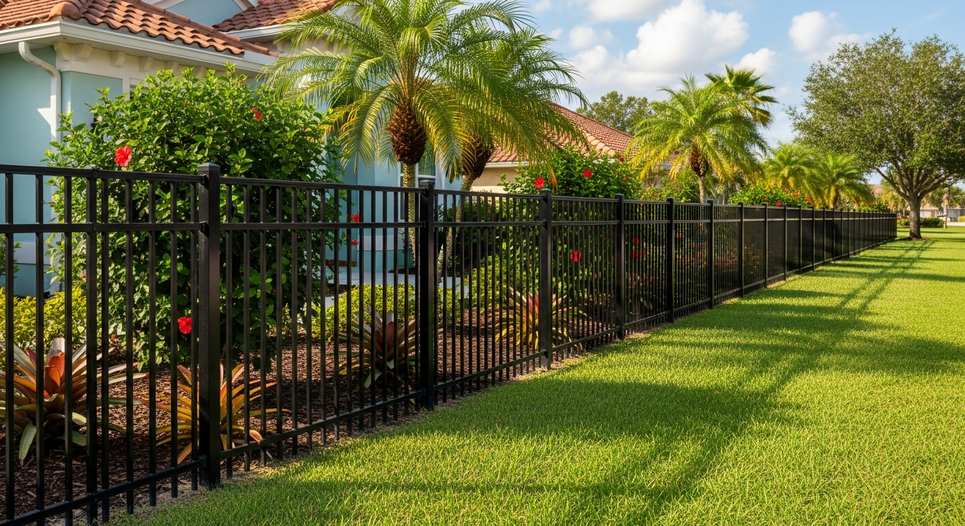 Fence installation in Brandon, FL by MCM Fence LLC