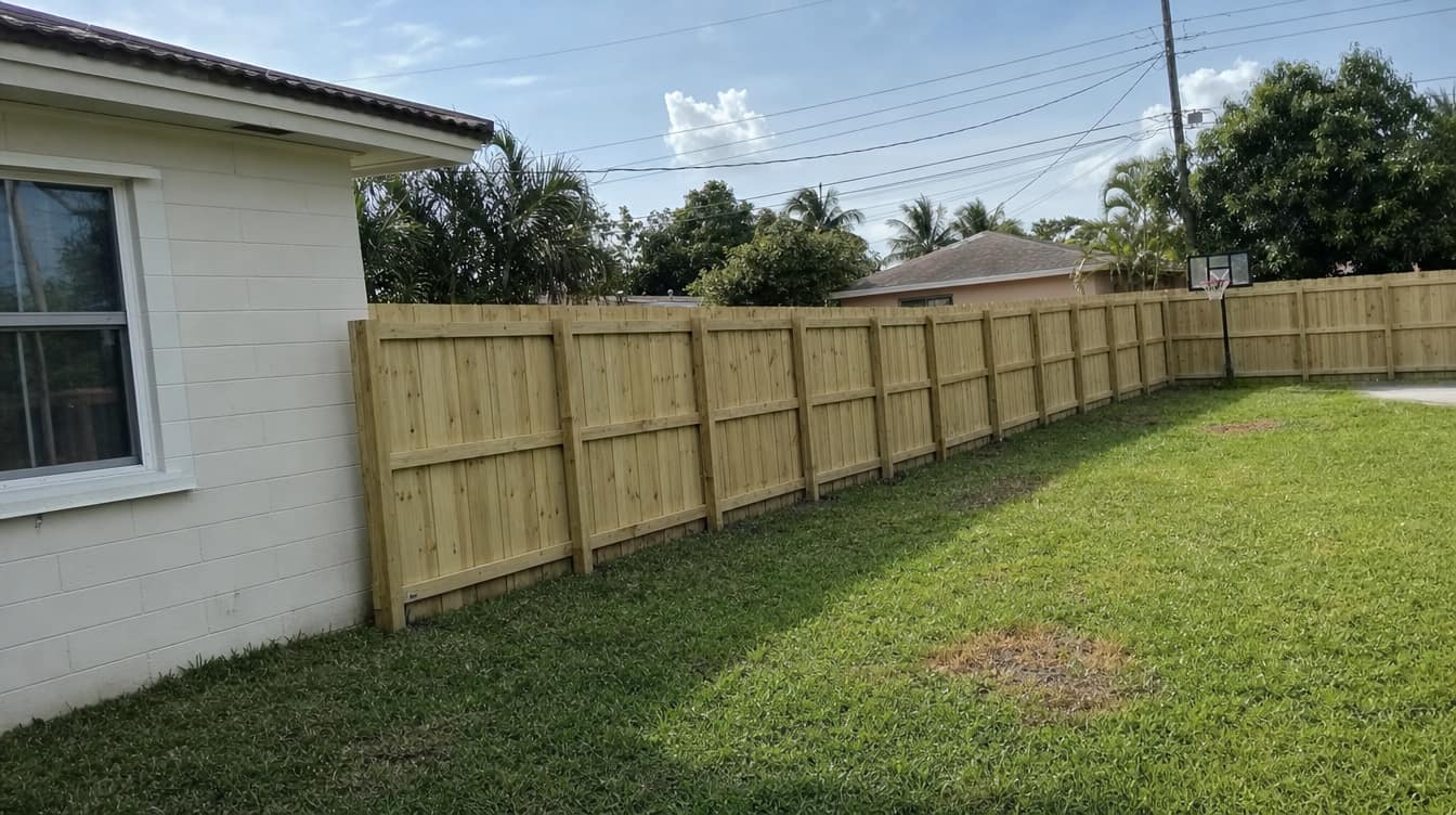 Fence installation by MCM Fence LLC — serving Miami Gardens, FL
