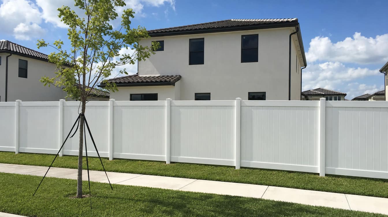 Fence installation by MCM Fence LLC — serving Miramar, FL