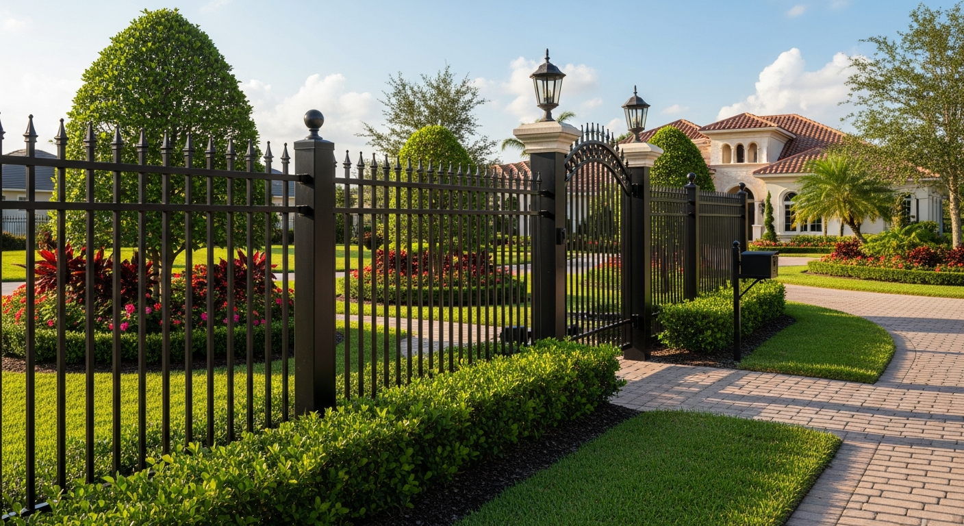 Fence installation in Odessa, FL by MCM Fence LLC