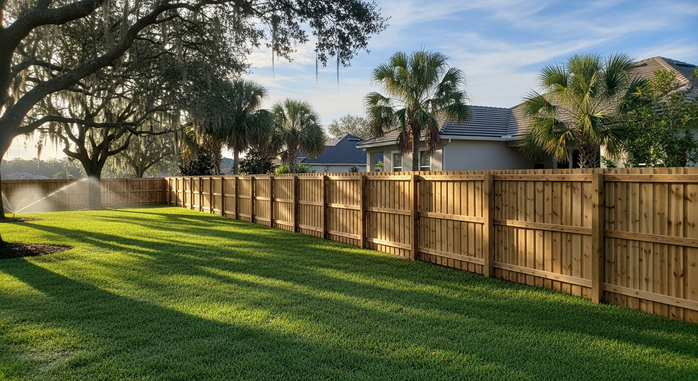 Fence installation in Parrish, FL by MCM Fence LLC