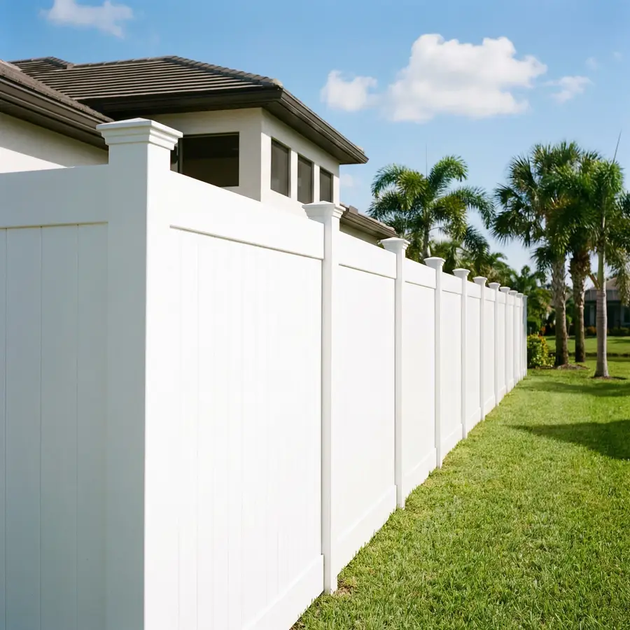 Vinyl Fence